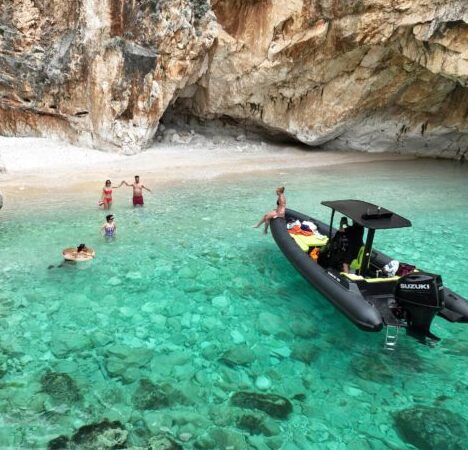 Dafina Bay & Haxhi Ali Cave Small Group Guided Tour