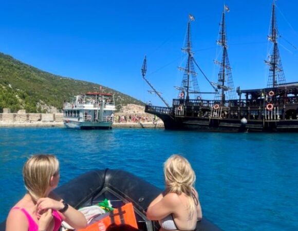 Sazan Island & Haxhi Ali Cave Speedboat Tour